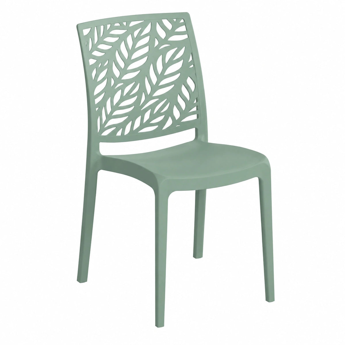 Chaise, en verre, coloris vert, pour la salle à manger ou la cuisine
