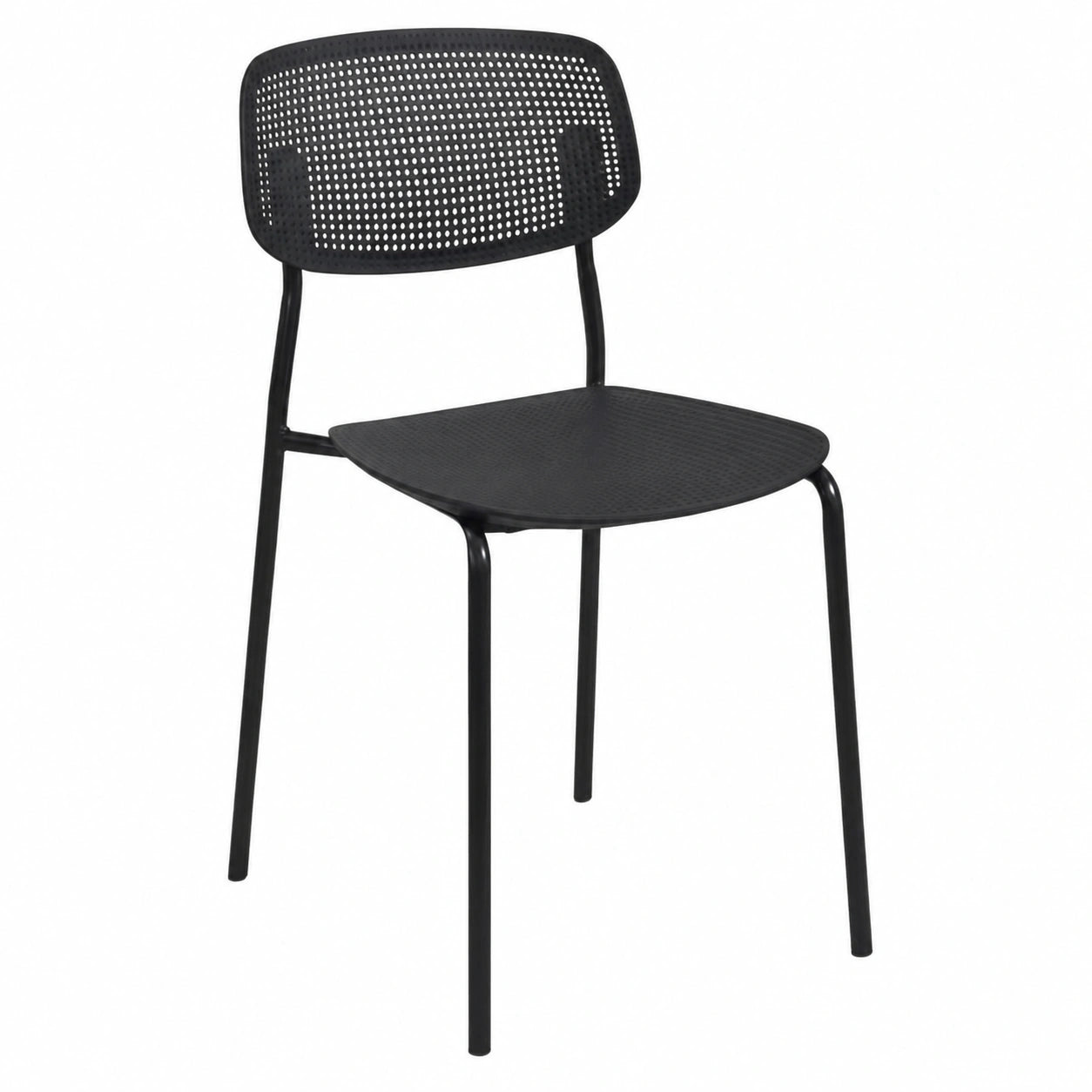 Chaise, coloris noir, pour la salle à manger ou la cuisine