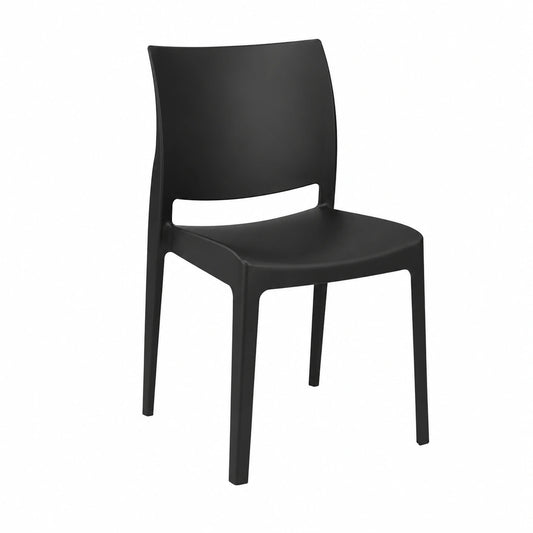 Chaise, coloris noir, pour la salle à manger ou la cuisine