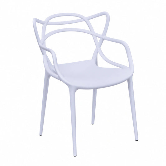 Chaise, coloris blanc, pour la salle à manger ou la cuisine