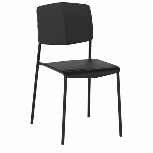 Bureau, en métal, coloris noir, pour l’espace de travail